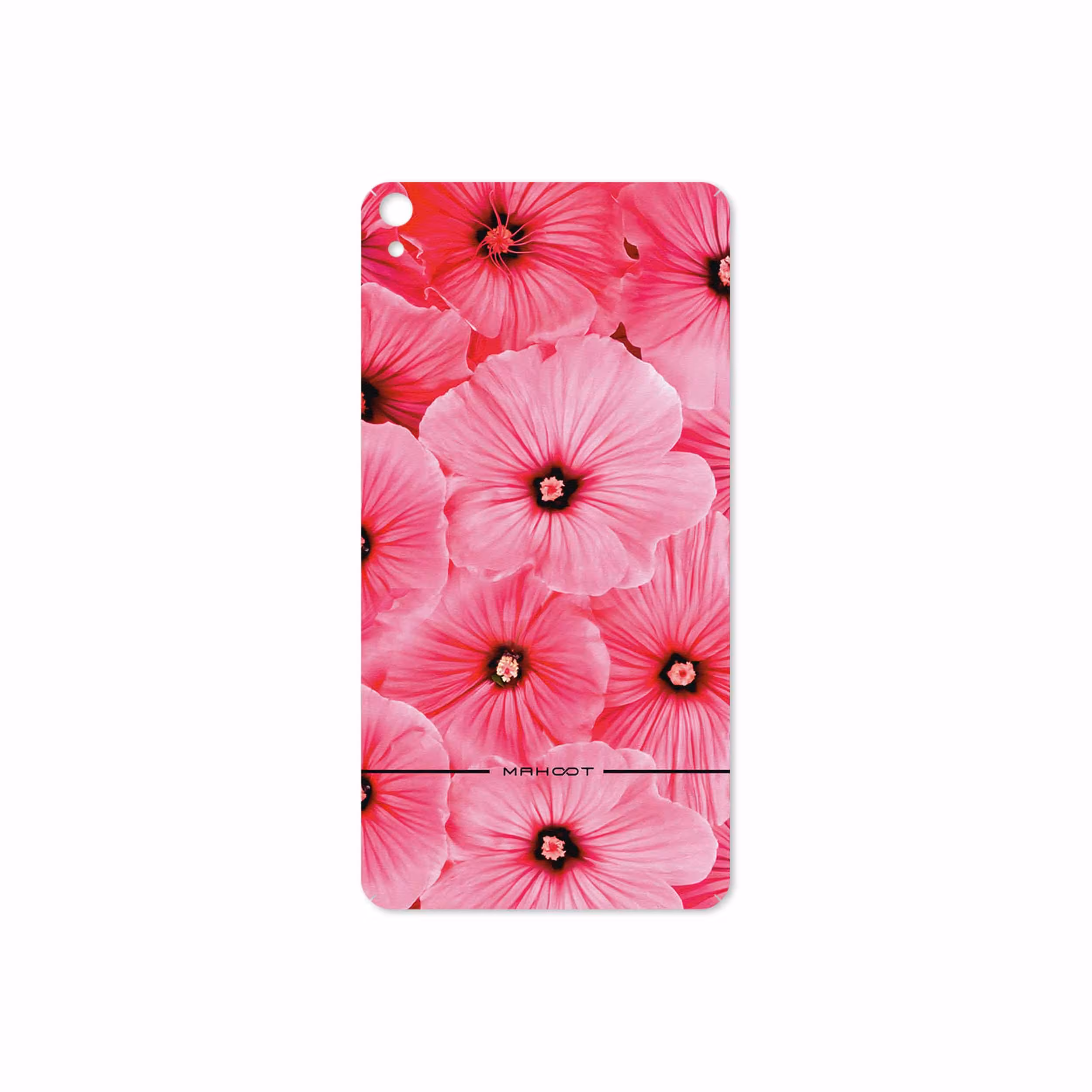 برچسب پوششی ماهوت مدل Pink-Flower مناسب برای تبلت لنوو Phab B1 2015