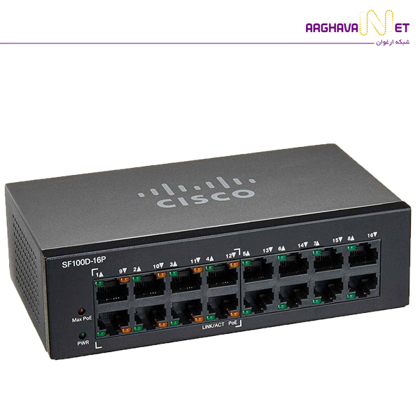 قیمت و خرید سوئیچ SF110D-16HP سیسکو 16 پورت|نمایندگی cisco