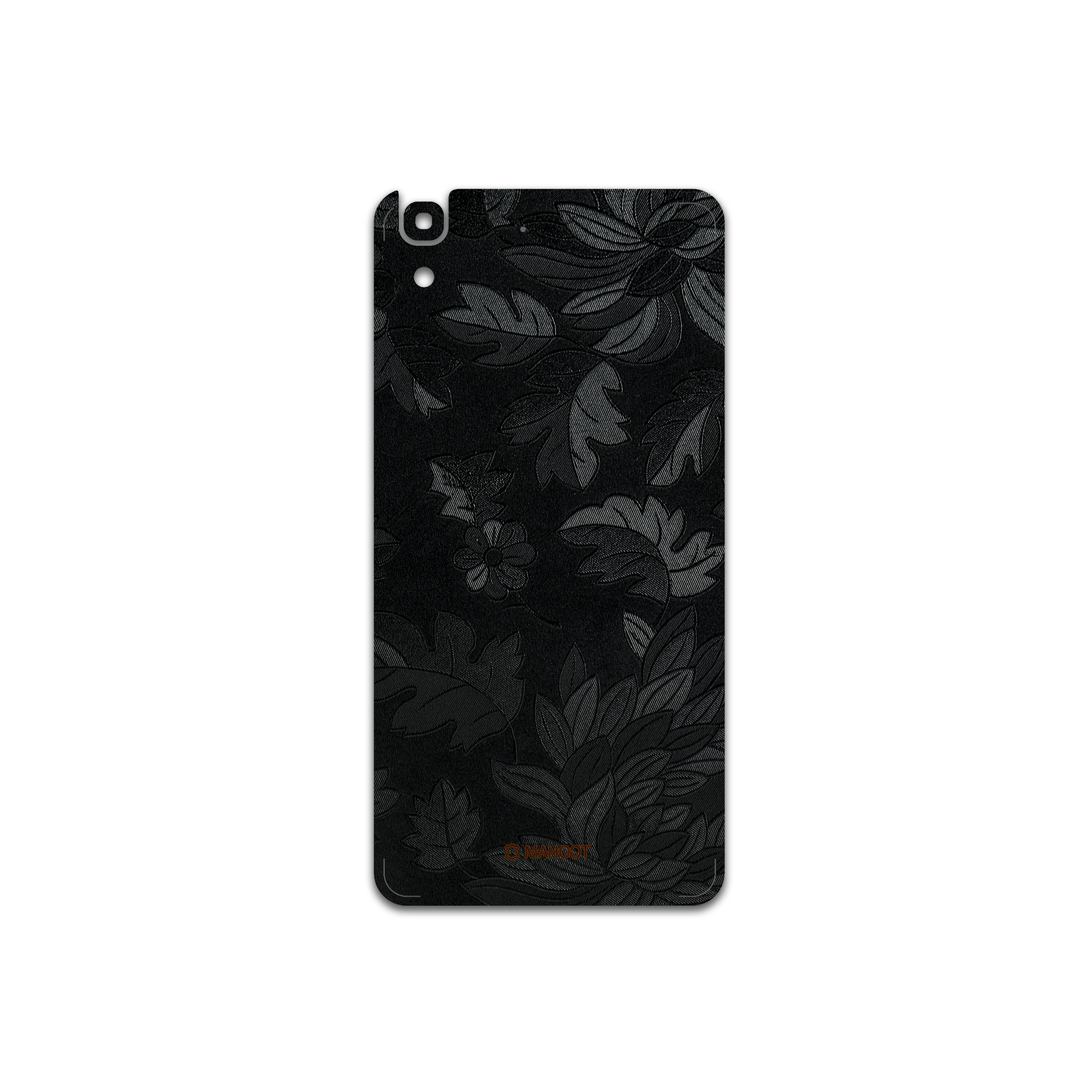 برچسب پوششی ماهوت مدل Black-Wildflower مناسب برای گوشی موبایل هوآوی Y6 2015