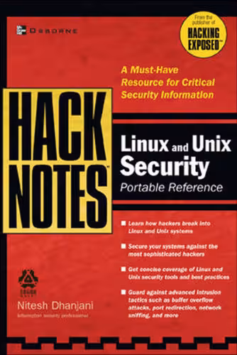 خرید و دانلود نسخه کامل کتاب HackNotes (tm) Linux and Unix Security Portable Reference