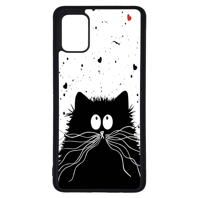 کاور طرح گربه کد G-037 مناسب برای گوشی موبایل سامسونگ Galaxy A51 | دیجی قاب دونی