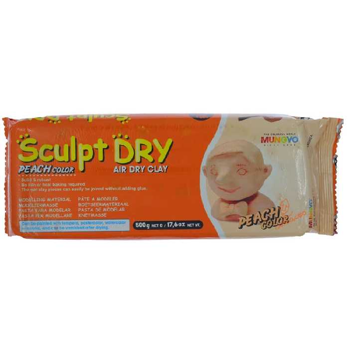 خمیر مجسمه سازی رنگ پوست 500 گرمی مانگیو MUNGYO