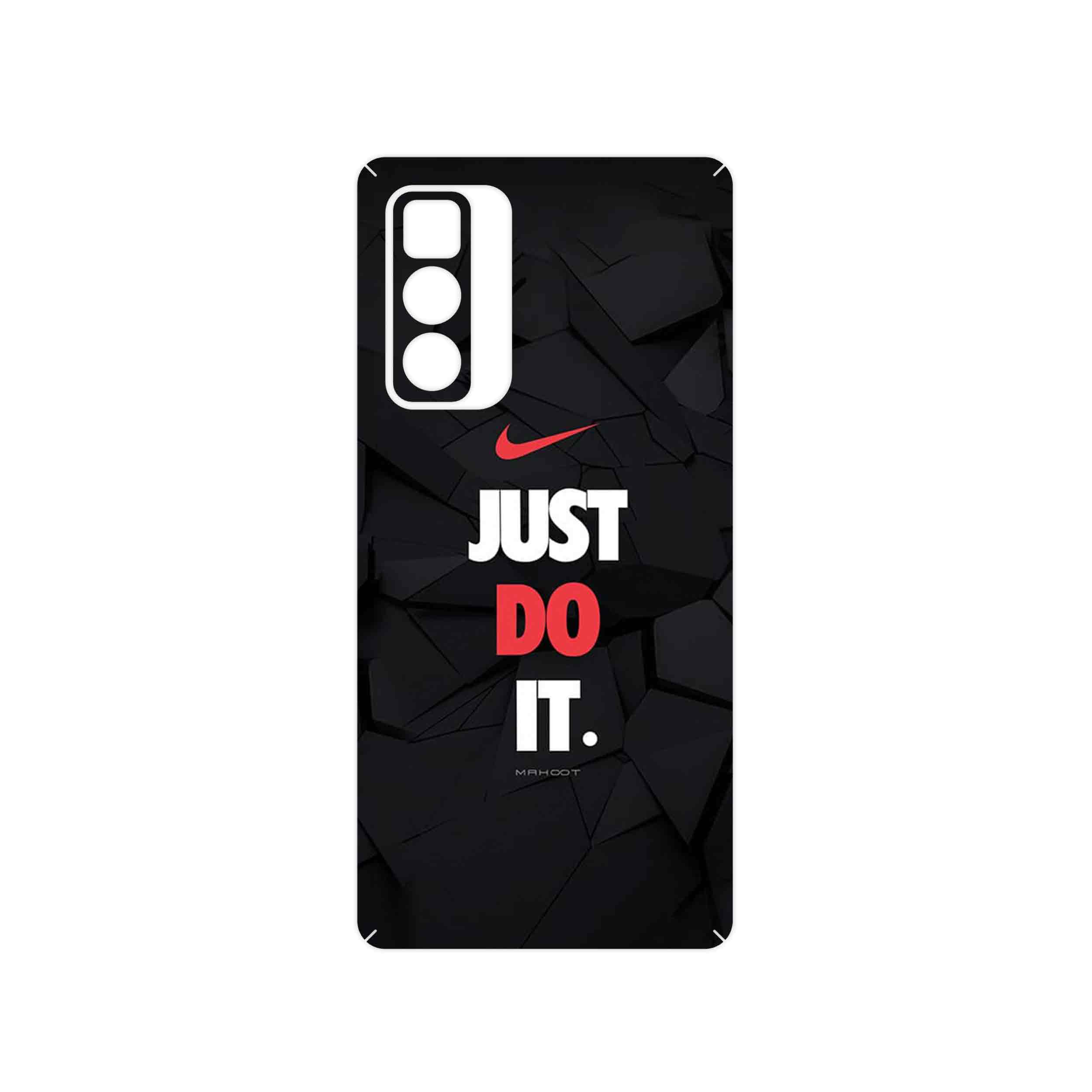 برچسب پوششی ماهوت مدل NIKE_Logo مناسب برای گوشی موبایل موتورولا Edge 20 Pro