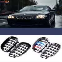 جلوپنجره دولاین تمام مشکی پیانویی با سه رنگ m مناسب برای e60 مدلهای 2004 تا 2010