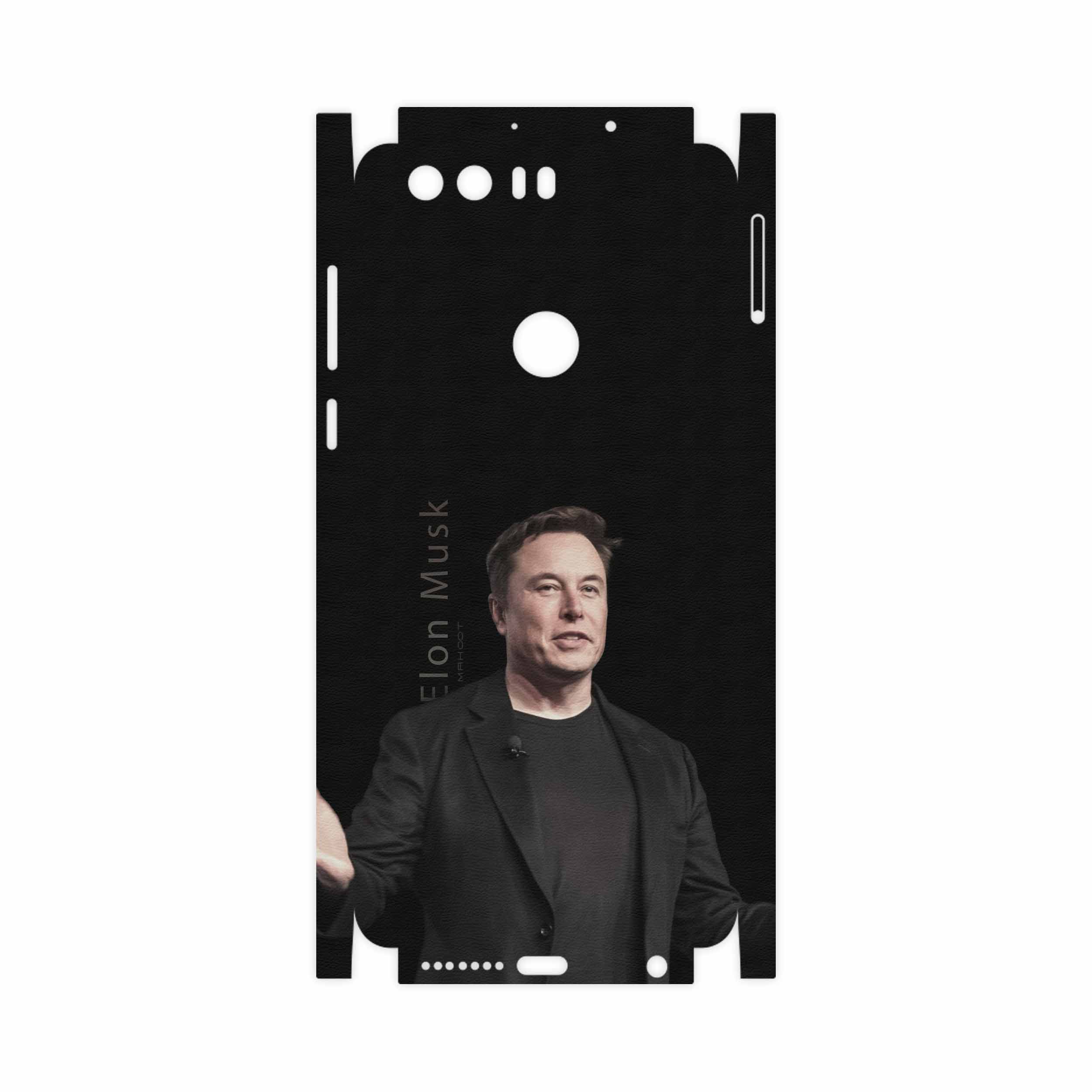 برچسب پوششی ماهوت مدل Elon Musk-FullSkin مناسب برای گوشی موبایل آنر 8