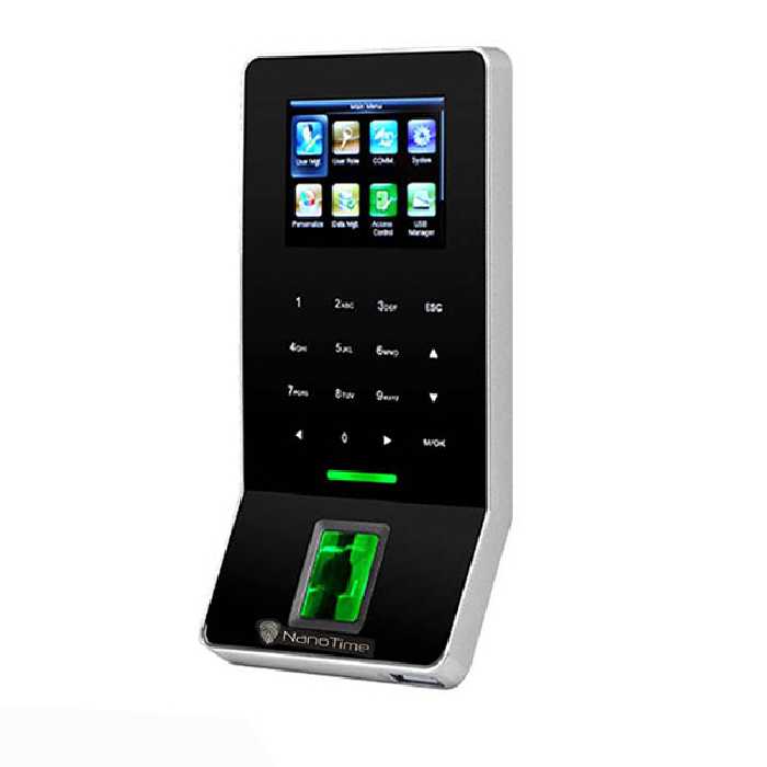 دستگاه حضور و غیاب  نانو تایم مدل Nano Slim 110