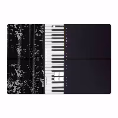برچسب پوششی ماهوت مدل Piano-Instrument مناسب برای تبلت مایکروسافت Surface Pro 4 2015