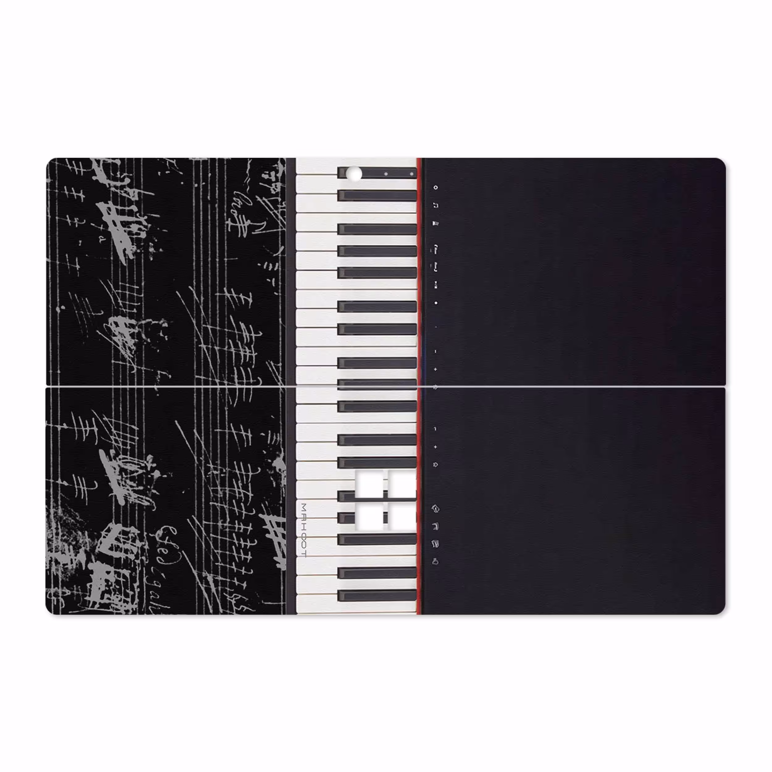 برچسب پوششی ماهوت مدل Piano-Instrument مناسب برای تبلت مایکروسافت Surface Pro 4 2015