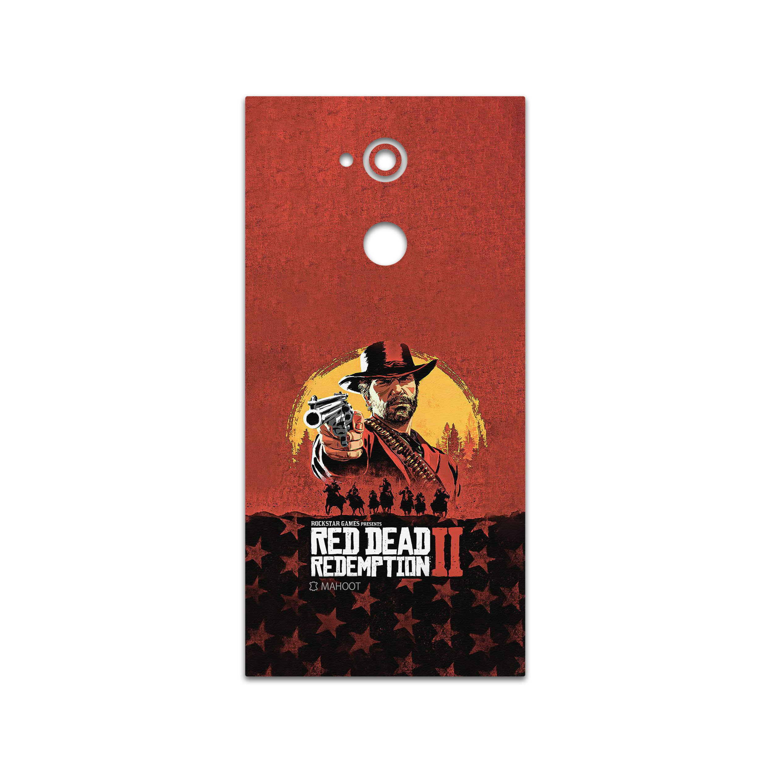 برچسب پوششی ماهوت مدل Red-Dead-Redemption-Game مناسب برای گوشی موبایل سونی Xperia XA2 Ultra