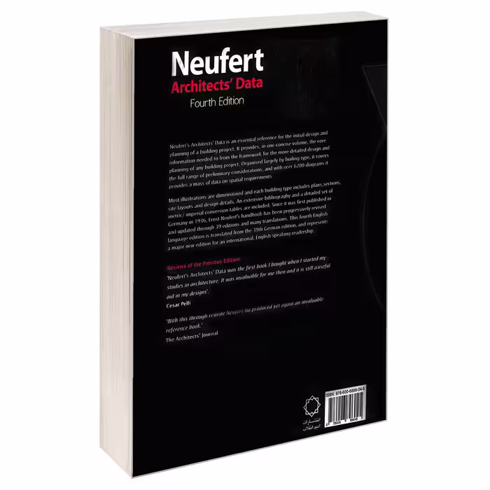 کتاب Architects Data اثر Ernst Neufert و Peter Neufert نشر امید انقلاب 