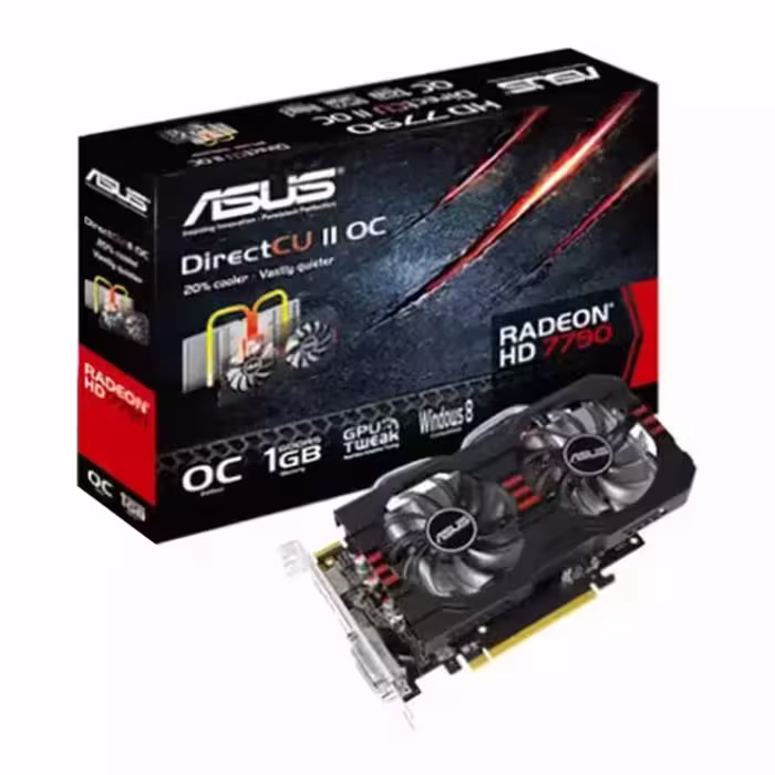 کارت گرافیک ایسوس HD 7790 DirectCU II OC 1 GB