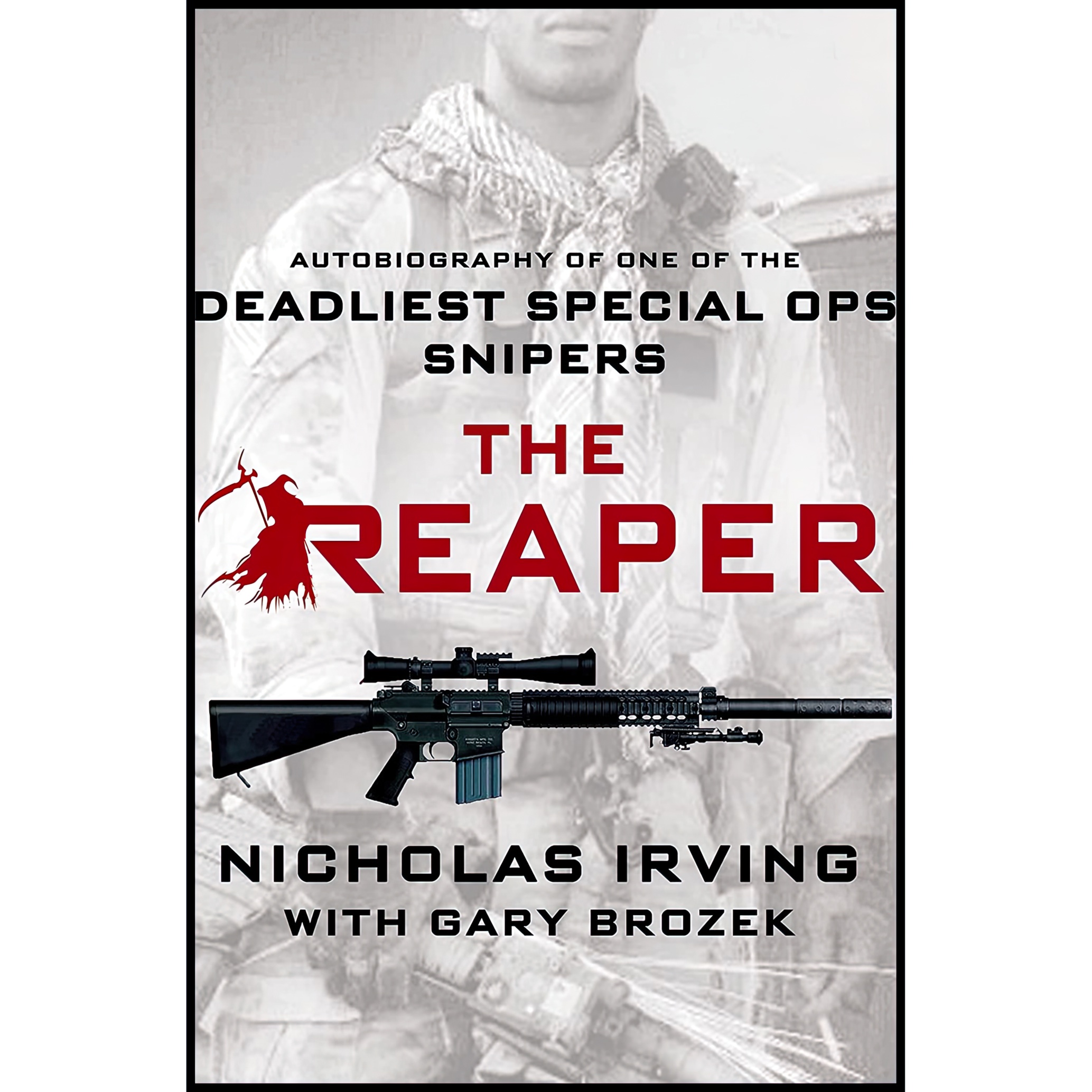 کتاب The Reaper اثر Nicholas Irving and Gary Brozek انتشارات St. Martins Press