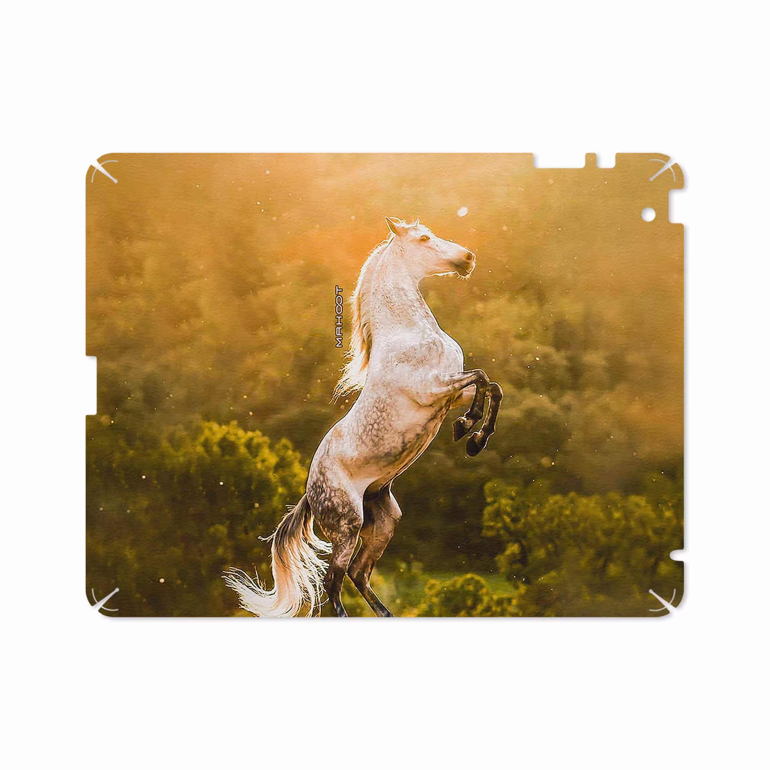برچسب پوششی ماهوت مدل Horse-2 مناسب برای تبلت اپل iPad 2 2011 A1396