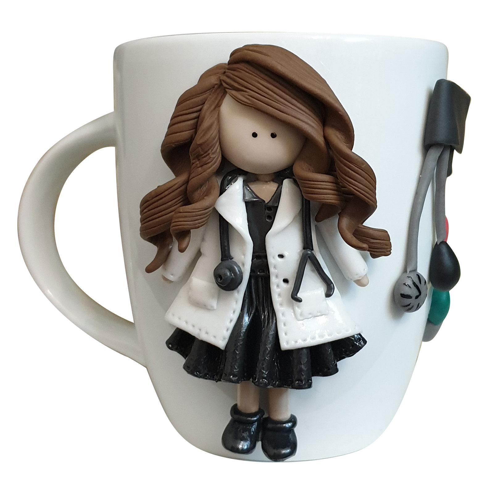 ماگ مدل پزشک کد C_20002 مجموعه 2 عددی