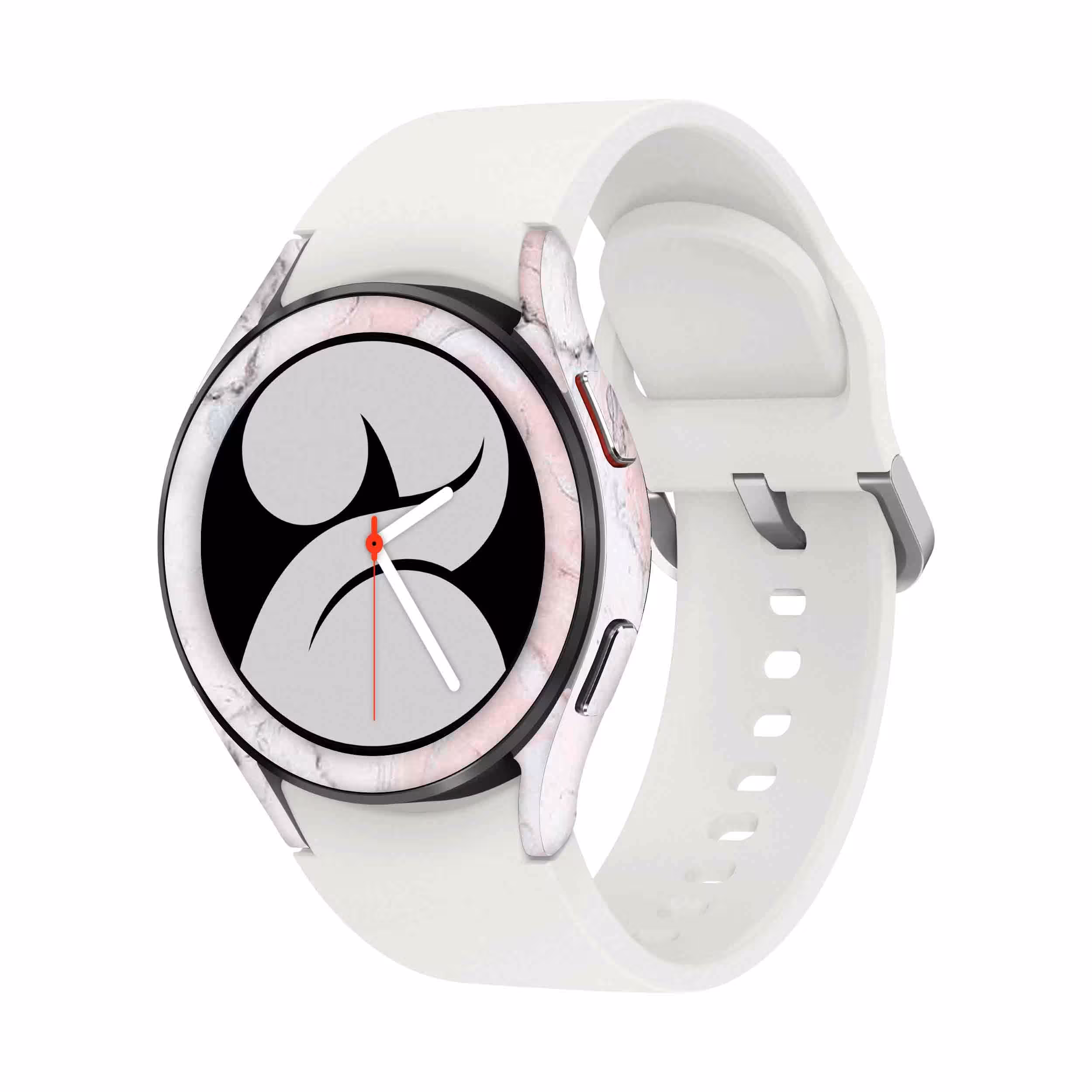 برچسب ماهوت طرح Blanco Pink Marble مناسب برای ساعت هوشمند سامسونگ Watch4 40mm