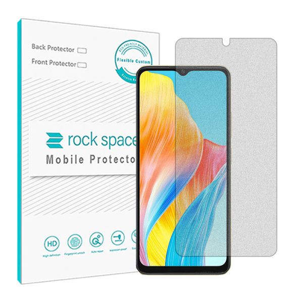 گلس اوپو Oppo A38 مدل نانو هیدروژل گیمینگ برند راک اسپیس کد S