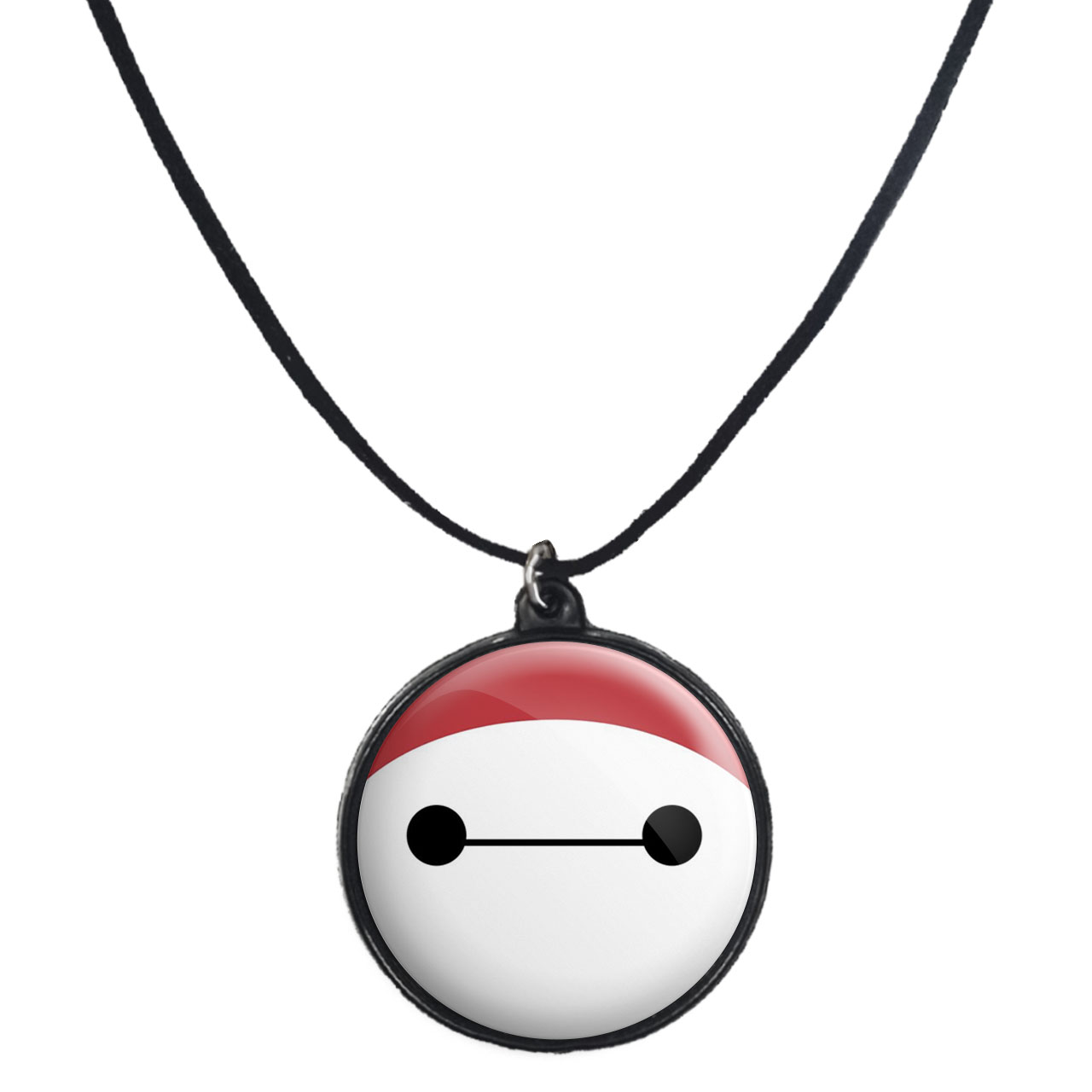 گردنبند پرمانه طرح big hero کد pmb.26035مدل دو طرفه