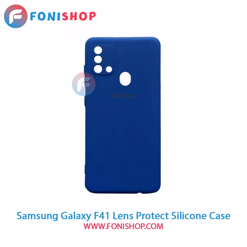 قاب سیلیکونی محافظ لنزدار سامسونگ Samsung Galaxy F41