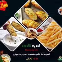 ادویه سیب زمینی مخصوص 24 قلم  ( 100گرم)  کارون