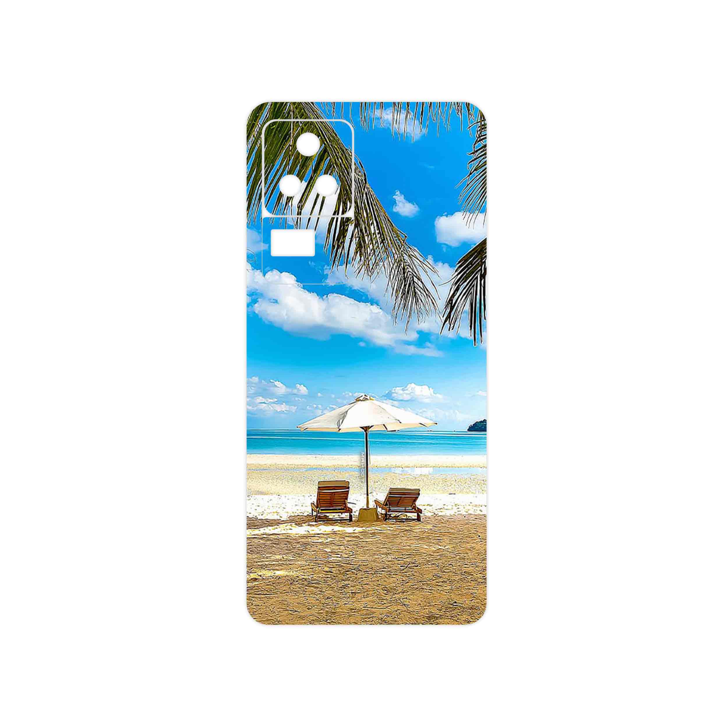 برچسب پوششی ماهوت مدل Beach مناسب برای گوشی موبایل شیائومی Poco F4 5G