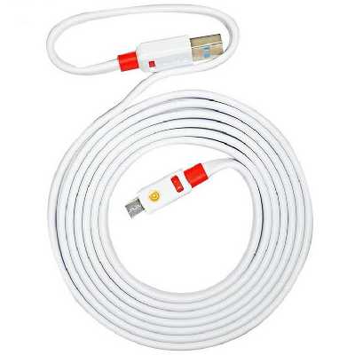 کابل تبدیل USB به microUSB گریفین مدل FLAT_3M طول 3 متر