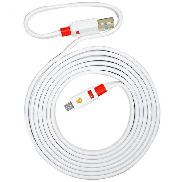 کابل تبدیل USB به microUSB گریفین مدل FLAT_3M طول 3 متر