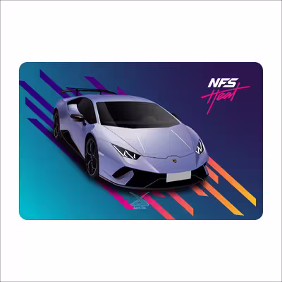 ماوس پد طرح بازی ان اف اس هیت- nfs heat مدل mpb186