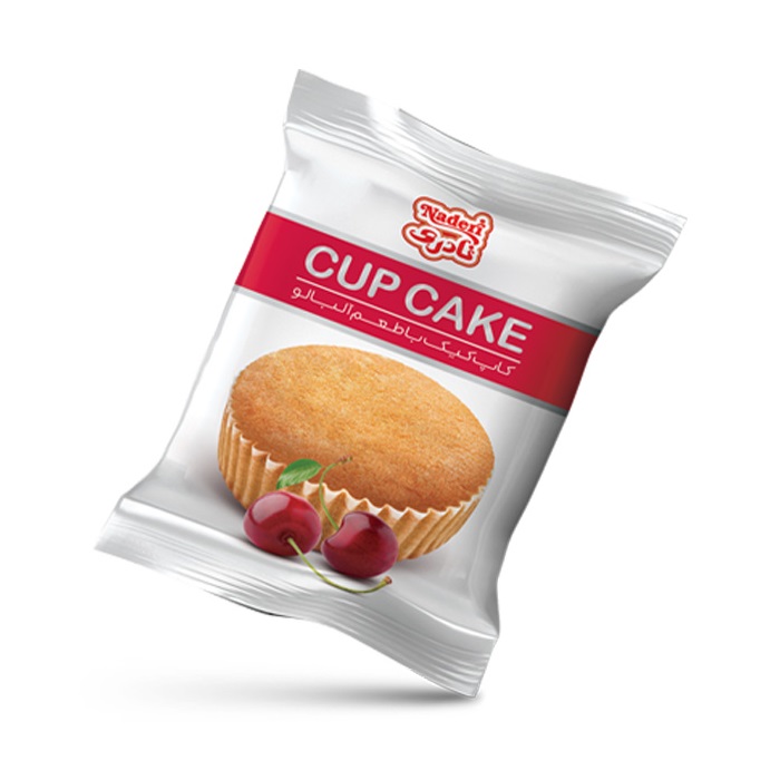 کاپ کیک آلبالو 45g نادری