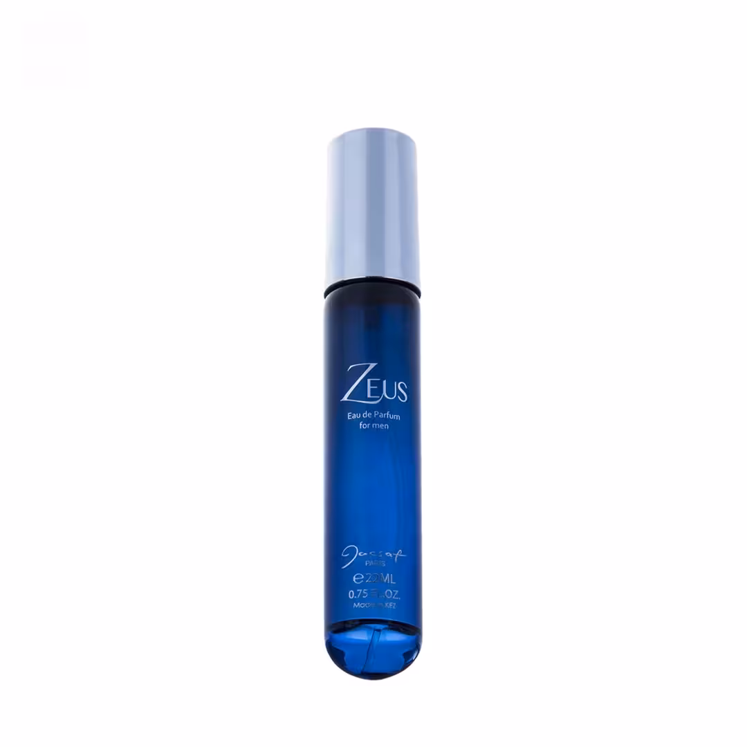 عطر مردانه جیبی زئوس ژک ساف حجم 22 میلی لیتر