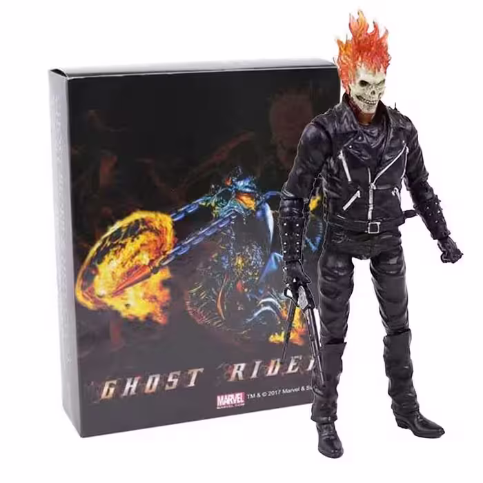 اکشن فیگور روح سوار طرح گوست رایدر Ghost Rider