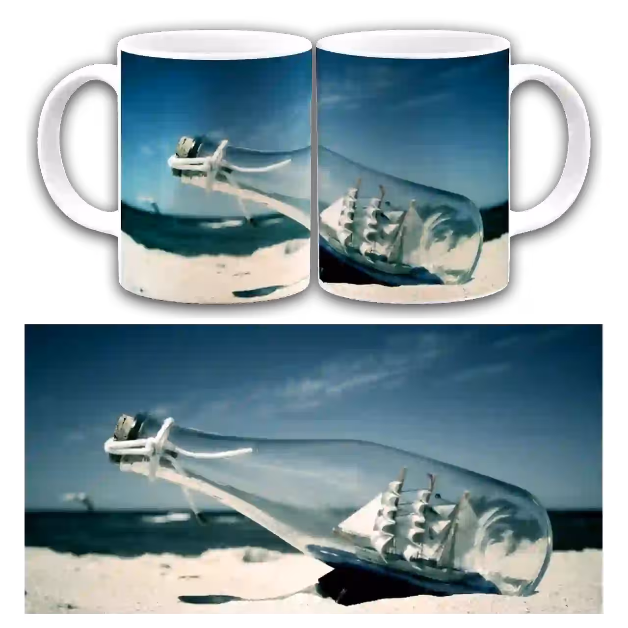 ماگ بطری در شن  مدل  AT5