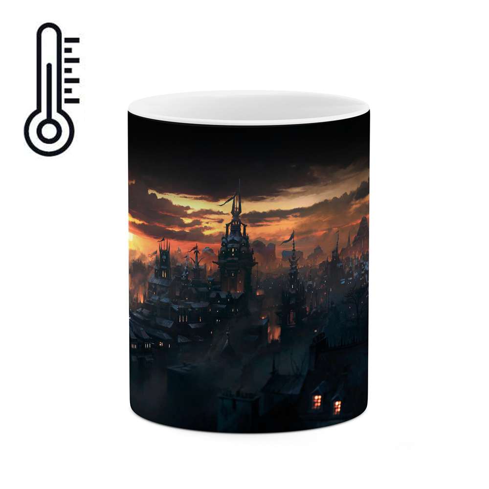 ماگ حرارتی کاکتی طرح شهر مدل mgh15554