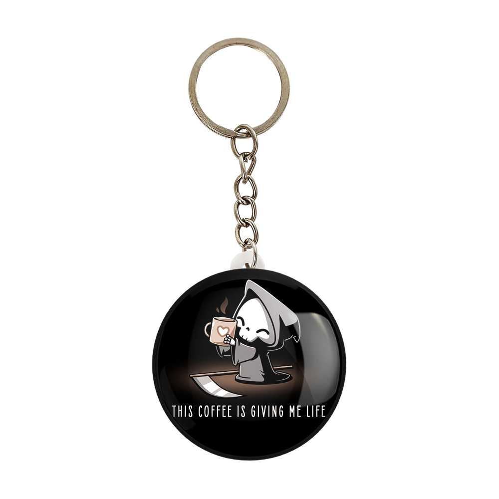 جاکلیدی خندالو مدل قهوه Coffee کد 22002