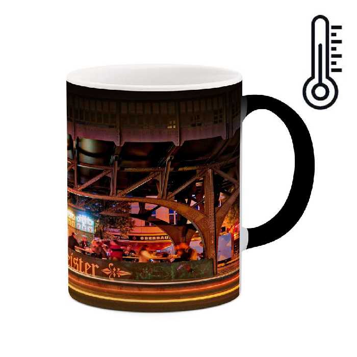 ماگ حرارتی کاکتی طرح رستوران مدل mgh15244