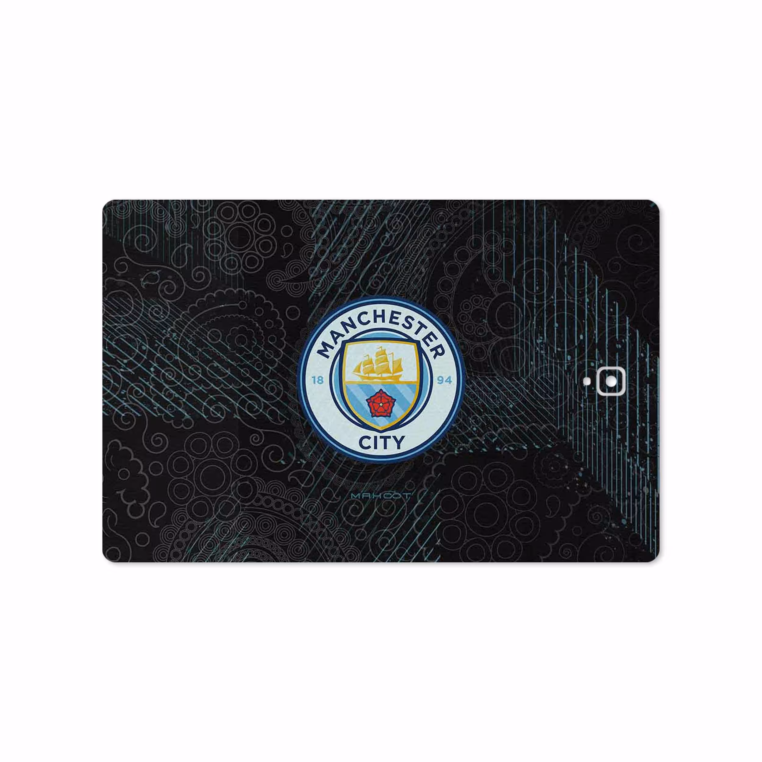 برچسب پوششی ماهوت مدل Manchester-City مناسب برای تبلت سامسونگ Galaxy Tab S3 9.7 2017 T820