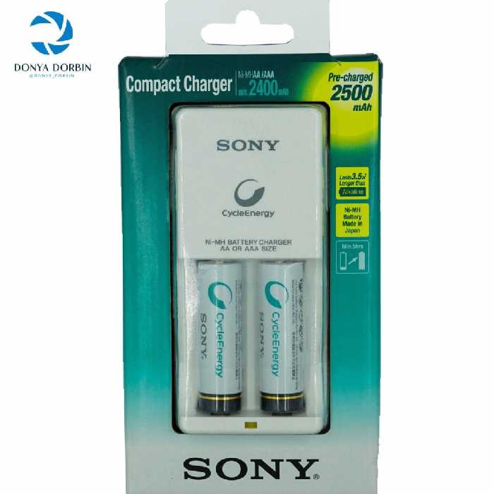 شارژر باتري سوني مدل 34HW2GN همراه باتری