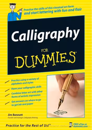 خرید و دانلود نسخه کامل کتاب Calligraphy For Dummies