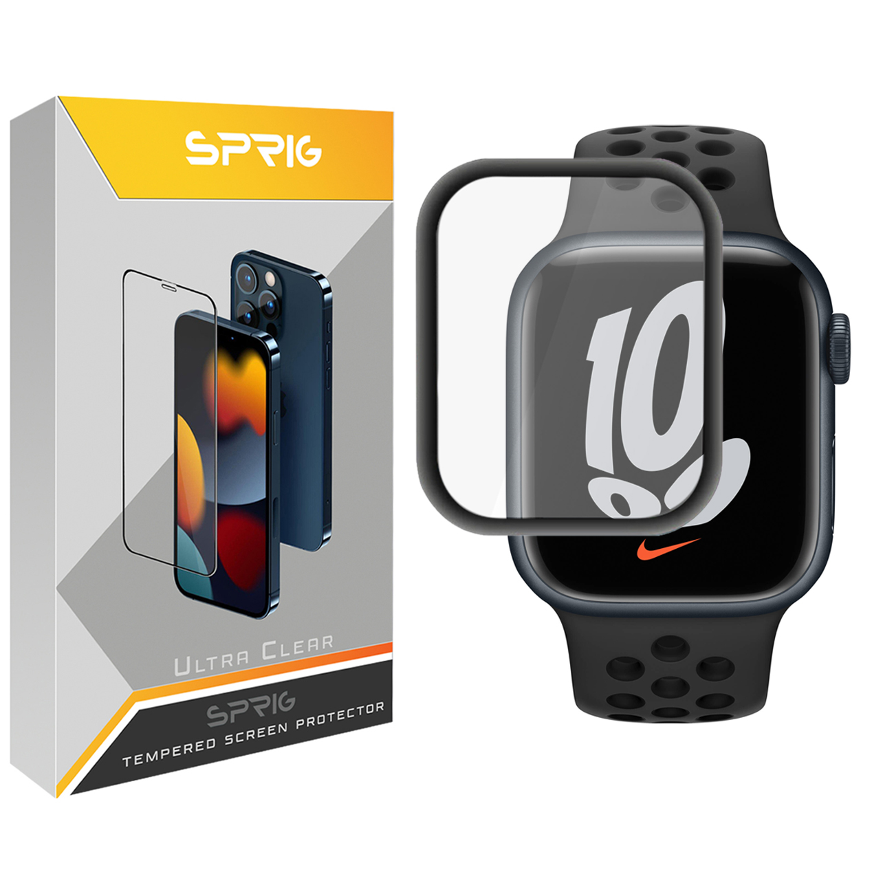 محافظ صفحه نمایش نانو اسپریگ مدل NPST مناسب برای اپل واچ Series 8 41mm