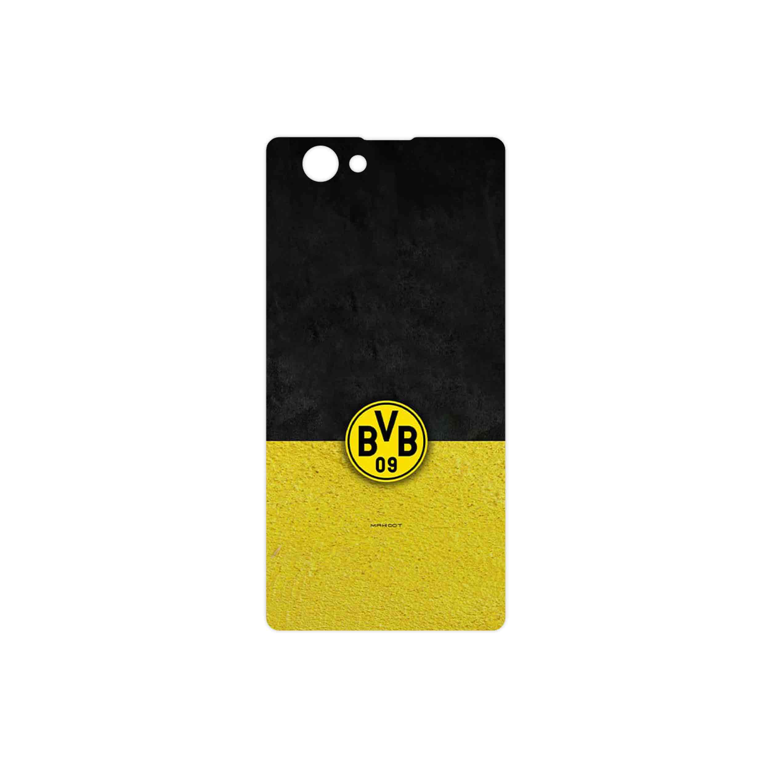 برچسب پوششی ماهوت مدل Borussia Dortmund FC مناسب برای گوشی موبایل سونی Xperia Z1 Compact