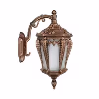 چراغ دیواری حیاطی و پارکی تکشیدفام مدل پالیز کد 8501-15