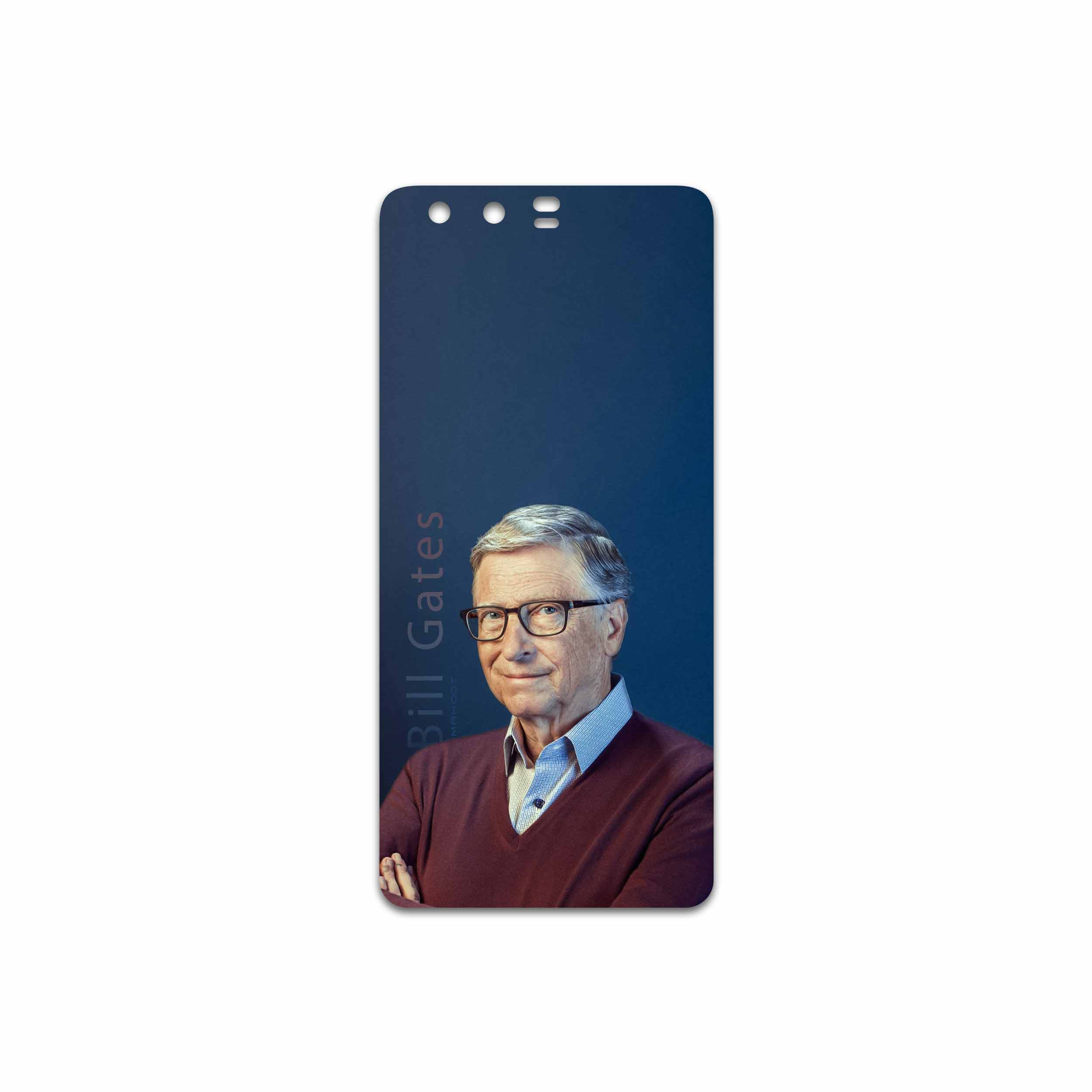 برچسب پوششی ماهوت مدل Bill Gates مناسب برای گوشی موبایل هوآوی P10