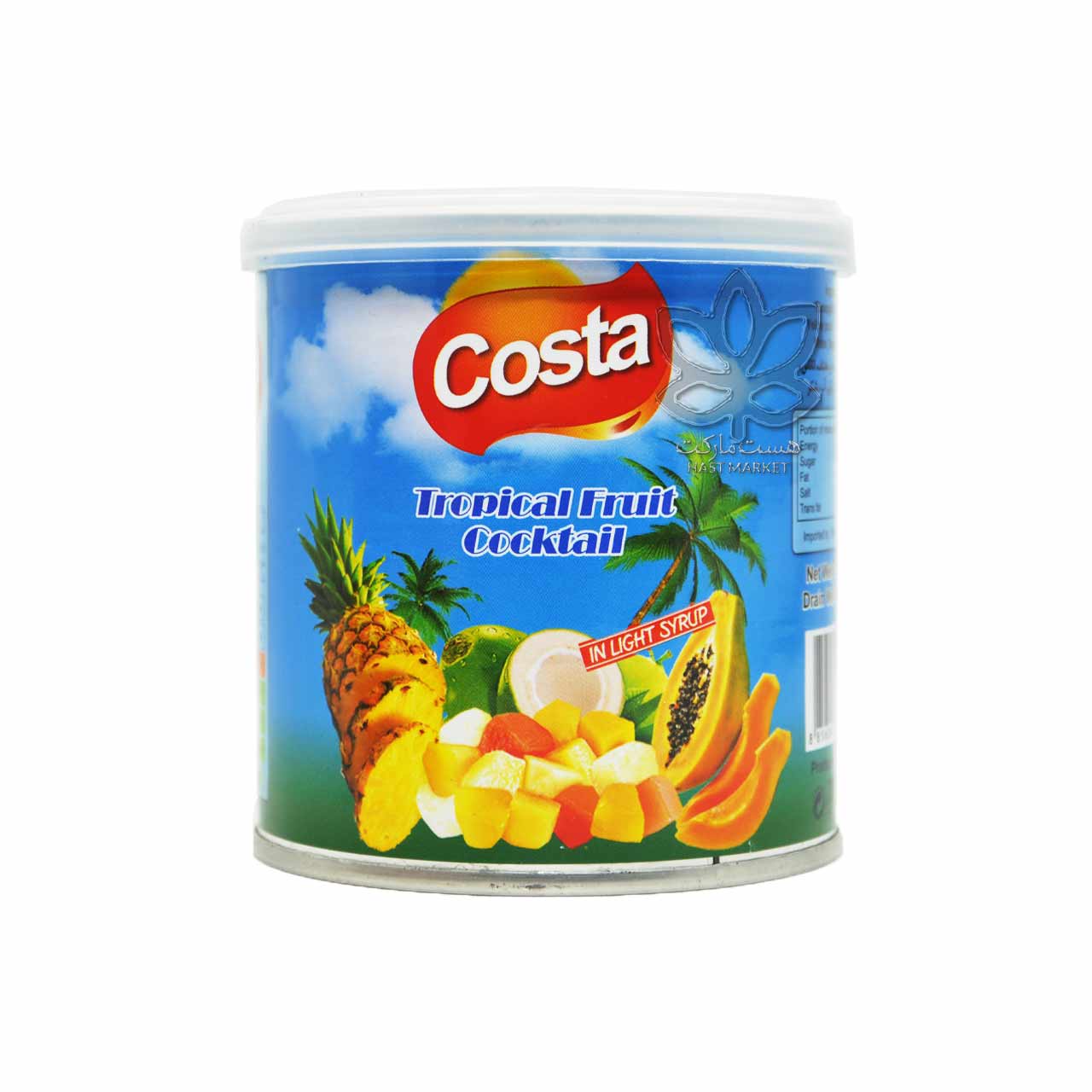 کمپوت میوه های استوایی 440 گرم کاستا - costa
