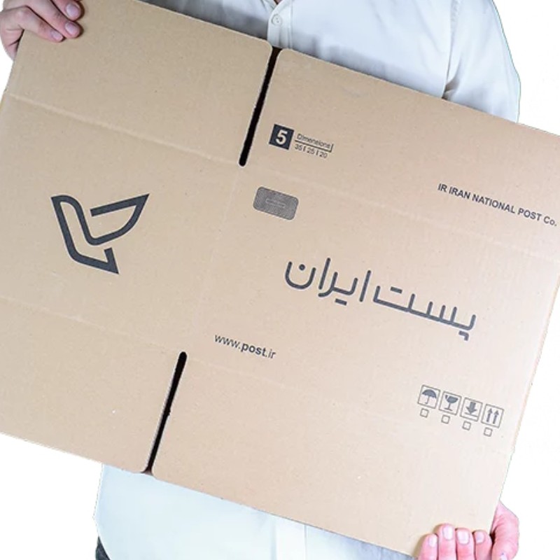 کارتن پستی سایز 3 و نیم، سه لایه ، جین 20 عددی