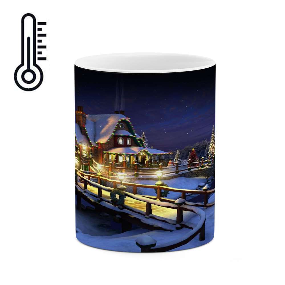 ماگ حرارتی کاکتی طرح نقاشی مدل mgh13601