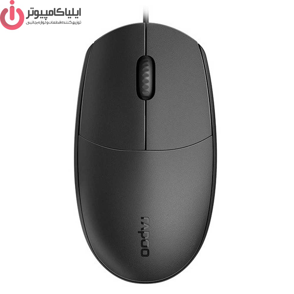 ماوس سیم‌دار رپو مدل Rapoo N100C با OTG Type-C