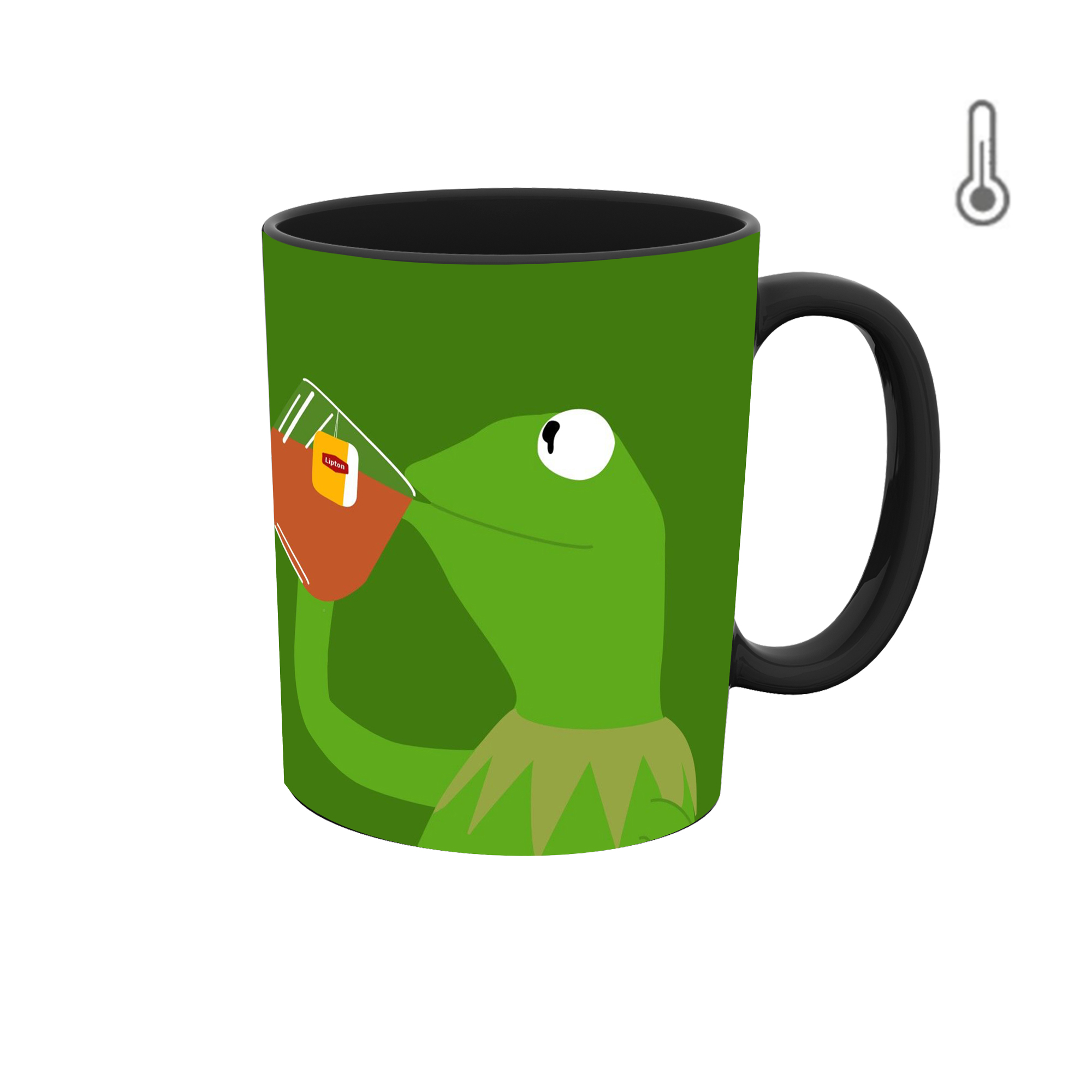 ماگ حرارتی  طرح کارتونی قورباغه کد 54