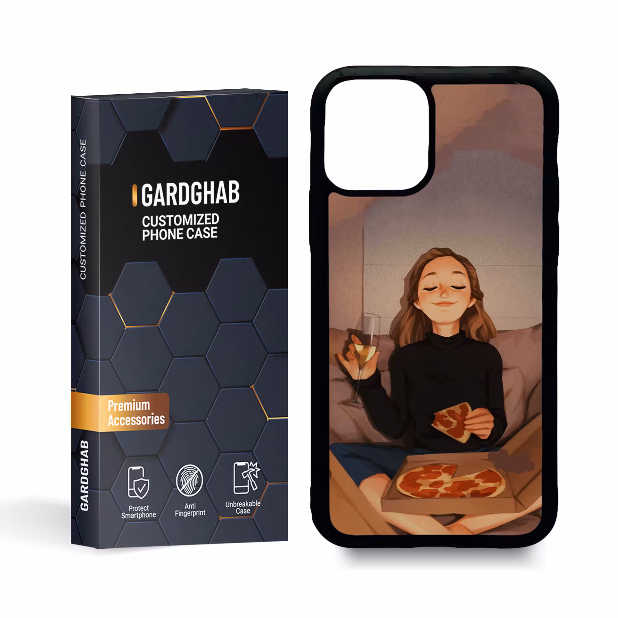 کاور گارد قاب مدل دخترانه مناسب برای گوشی موبایل اپل iphone 11pro