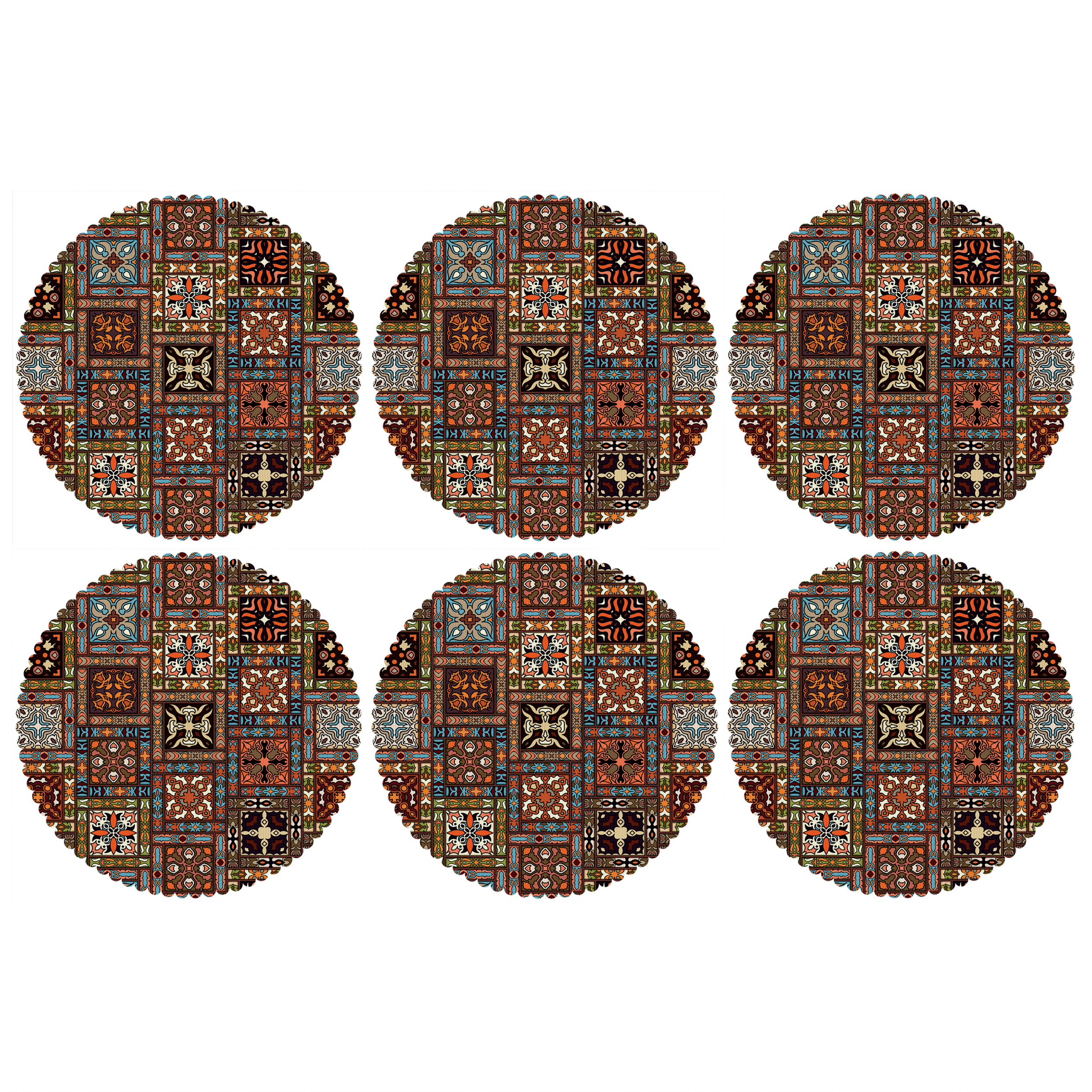 زیربشقابی مدل U2-42532 بسته 6 عددی