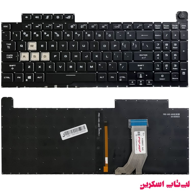 کیبورد لپ تاپ ایسوس ASUS ROG Strix G731