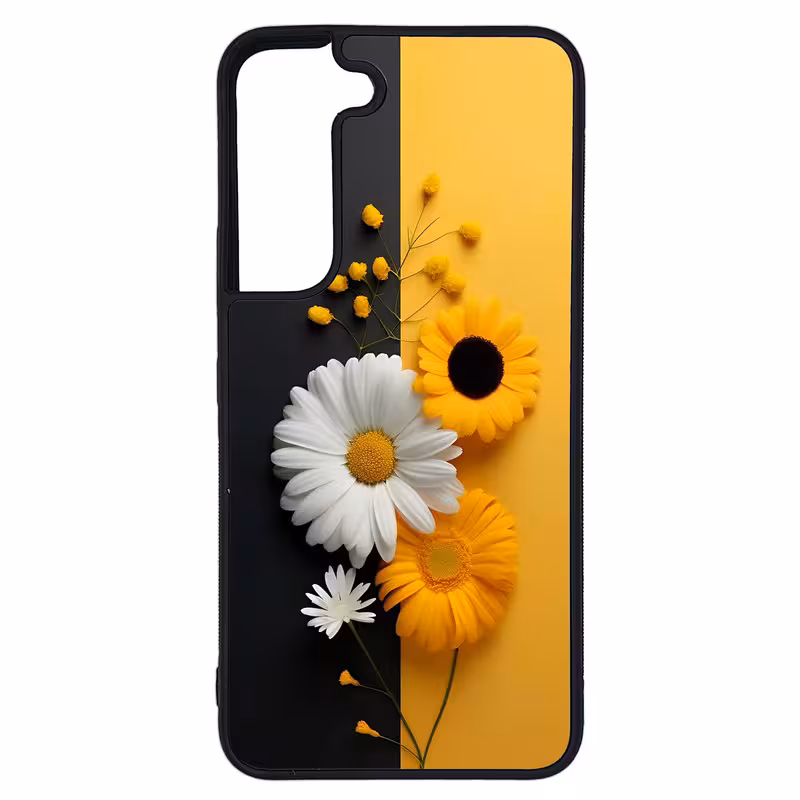کاور طرح گل کد G-099 مناسب برای گوشی موبایل سامسونگ Galaxy S22 | دیجی قاب دونی